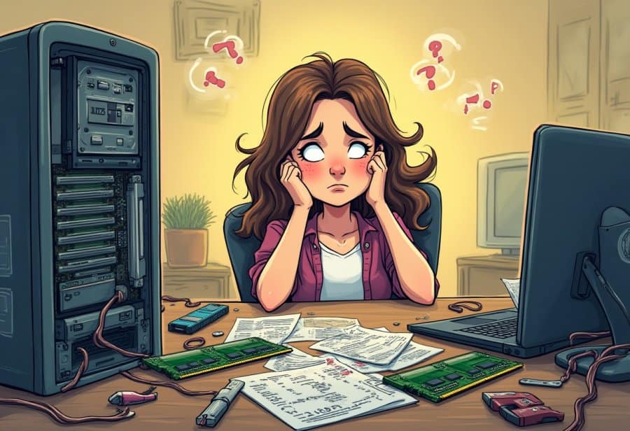 The chaos, confusion, and comedy of upgrading your computer yourself